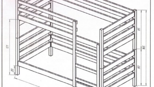 Ліжко-трансформер Амелі 14