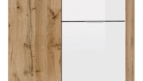 Шафа кутова SZFN1D BRW Poland Zele 1 дверна дуб вотан 78 см 3