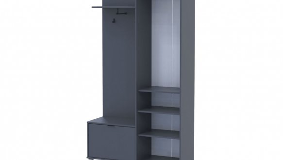 Прихожая Дора графит 2