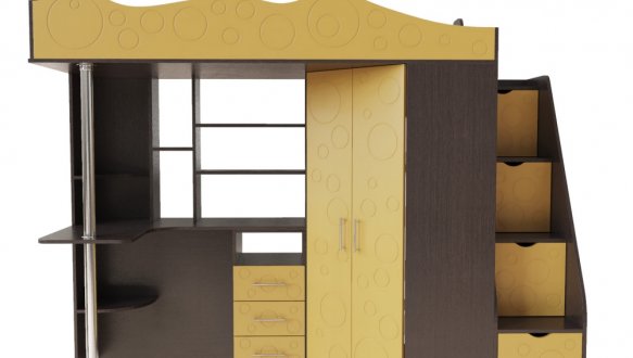  Ліжко горище дитяче Art in Head Binky ДС37А 9