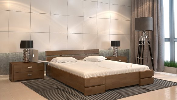 Кровать деревянная ArborDrev Дали Сосна / Бук 5