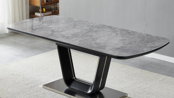 Стол Gustaf (160-200 см) Bora Grey Glossy