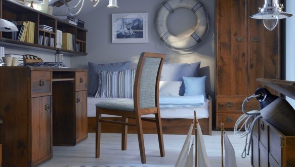 Шкаф JSZF 2D2S/80 ВМК Украина Монтана 2 дверный дуб шуттер 80 см 0