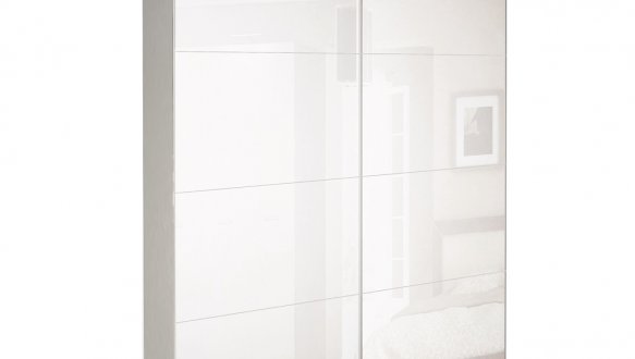 Шкаф-купе Миромарк Империя 2 дверный белый 250 см