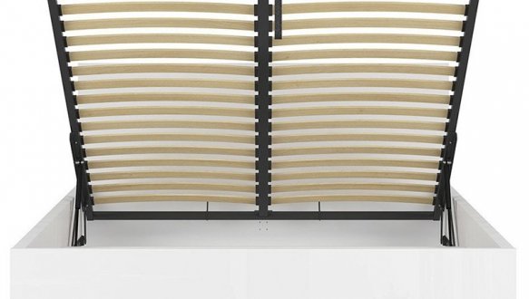 Кровать двуспальная BRW Poland LOZ/160/B Tetrix / Тетрикс с подьемним механизмом и нишей для белья ДСП 0