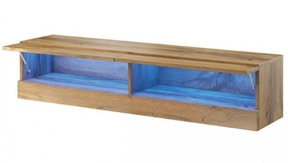 Тумба под ТВ Vigo / Виго RTV180 Чёрный/Чёрный глянец Cama Ширина 180 см 2