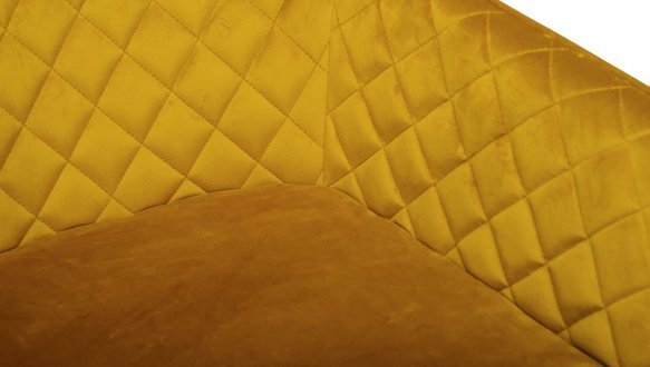 Стул поворотный R-63 горчичный 6