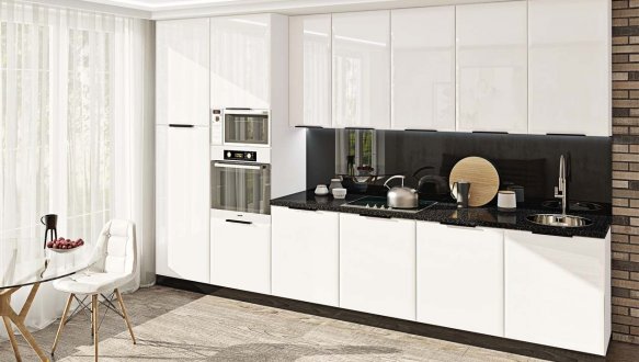 Модульна кухня Хай-тек глянець 18