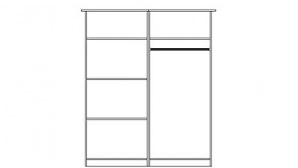 Модульная спальня Kim/Ким Світ меблів Венге тёмный / Венге светлый 0