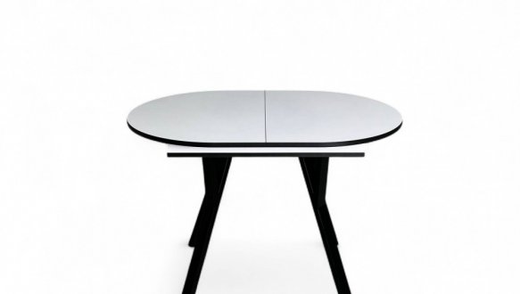 Стіл овальний розкладний Elips Slide / Еліпс слайд MebliRoMax 110 ЛДСП 18 мм 11