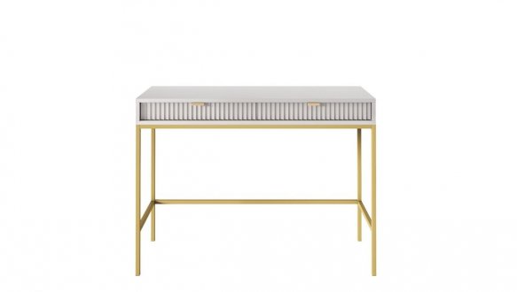 Стол туалетный Серый/Золотые ножки T104 Nova 0