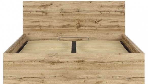 Кровать двуспальная BRW Poland LOZ/160/B Tetrix / Тетрикс с подьемним механизмом и нишей для белья ДСП 7