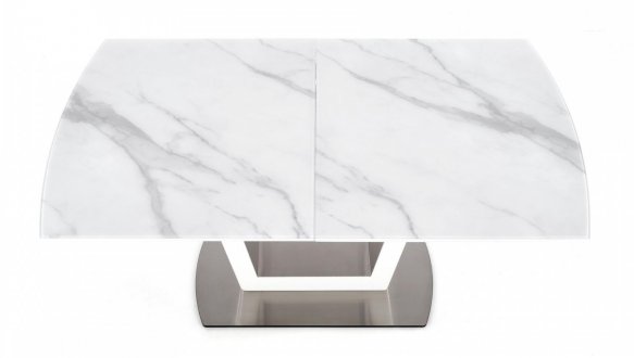 Стол Blanco белый мрамор/белый 3