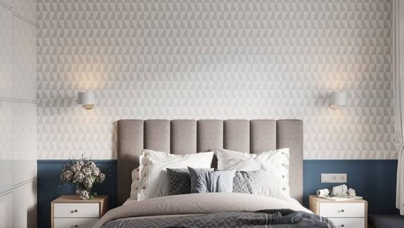 Кровать двуспальная мягкая Woodsoft Marsel / Марсель 5