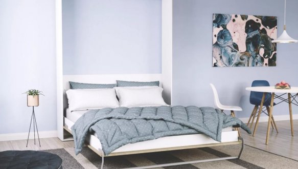 Кровать двуспальная шкаф трансформер Art in Head Juno / Джуно 160 см 7