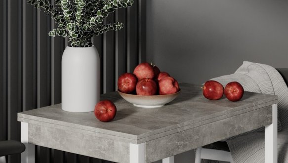 Стол-трансформер Lunch Ателье светлый/Белый 0