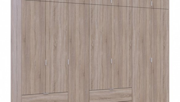 Шафа для одягу Дорос Лукас дуб сонома 7 дверна 300 см 5