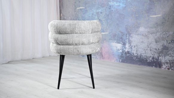 Стул M-215 устричный + черный 13