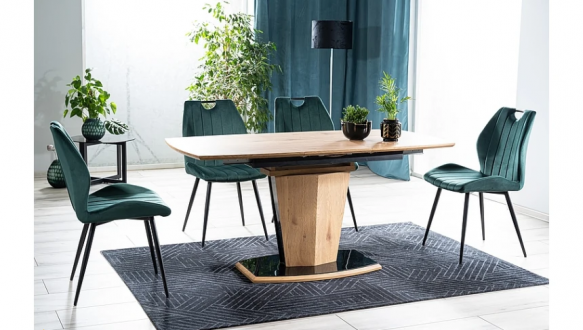 Стілець Arco Velvet зелений 2