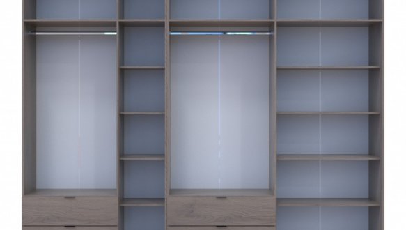 Шафа для одягу Дорос Лукас канноло 7 дверна 300 см 2