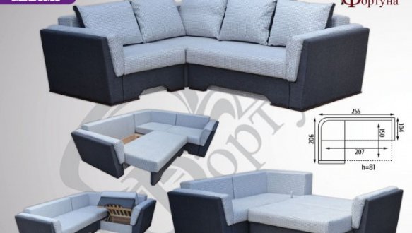 Кутовий диван Маямі 1 Ортопедичний