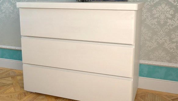 Спальня Amber/Амбер Arbor Drev с комодом 3S и тумбами 3