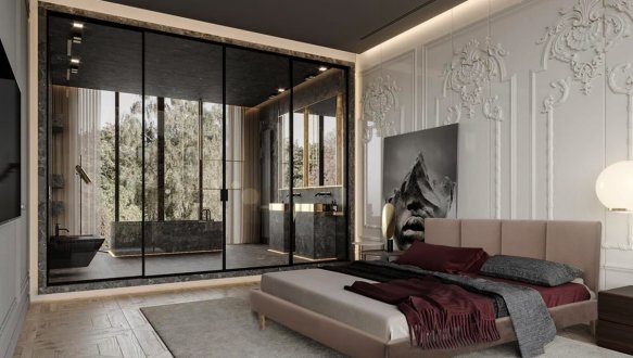 Ліжко м'яке двоспальне Шик Галичина Фабіо 10