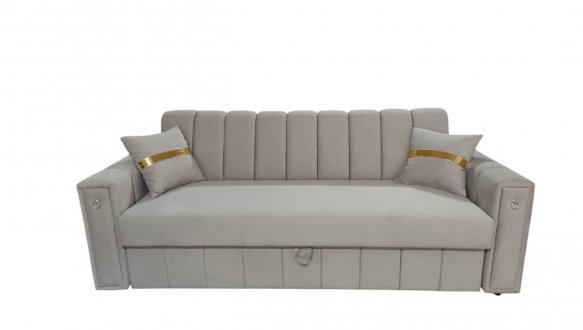 Диван раскладной дельфин СКМ Глем 240 см 8