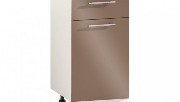 Тумба нижня Н40.82.1Я1Д Фарбований високий глянець 