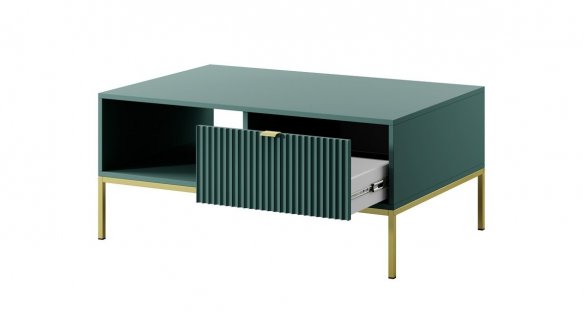 Стол журнальный Лабрадор/Золотые ножки L104 Nova 2