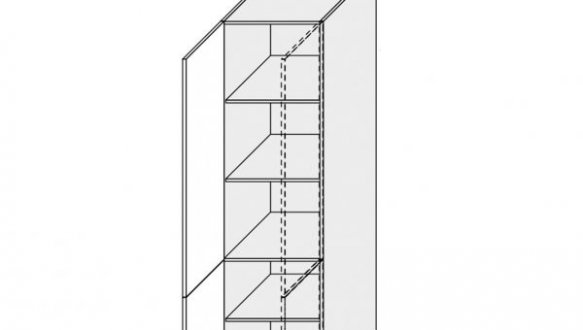 Пенал правый 60П/2140 Миллениум WG