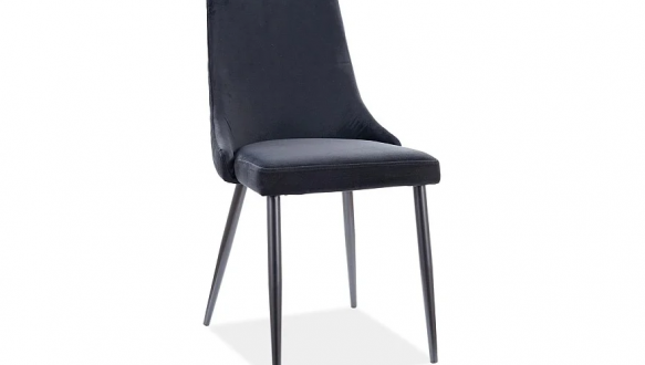 Стілець Piano B Velvet чорний