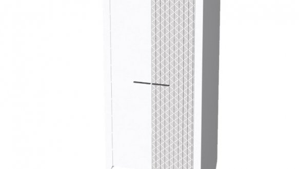 Шкаф Neman Нордик 2 дверный белый 106 см 1