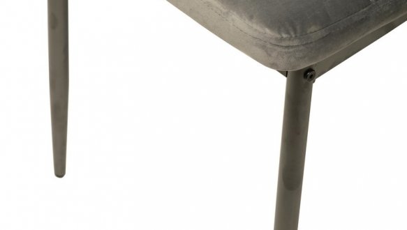 Стул N-66-2 серый велюр 15