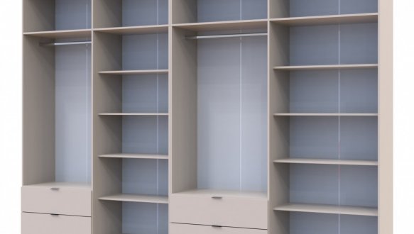 Шкаф для одежды Дорос Лукас кашемир 8 дверный 340 см 3