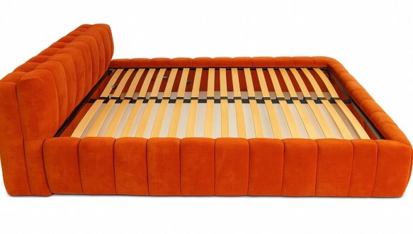 Ліжко м'яке Городок меблі Браун без підйомного механізму 5