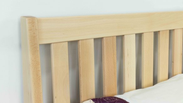 Ліжко двоспальне дерев'яне Дрімка Каміла Бук 3