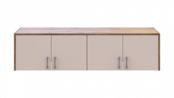 Антресоль Дорос Ронди кашемир 4-дверная 160 см 2