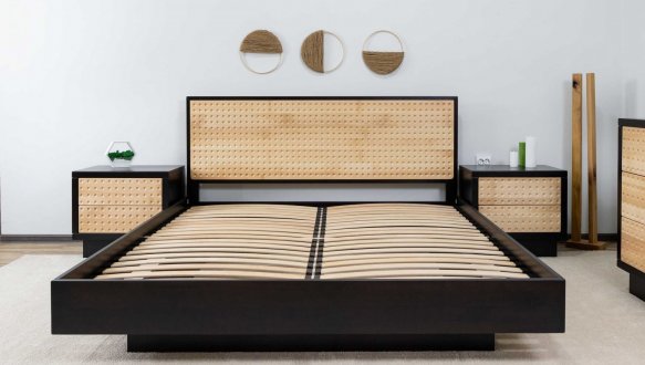 Ліжко двоспальне дерев'яне Дрімка Леон Бук 16