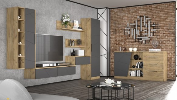 Тумба навісна 2Ш Вектор 2