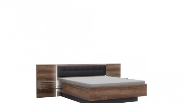 Ліжко+тумби приліжкові BLQL181B BELLEVUE