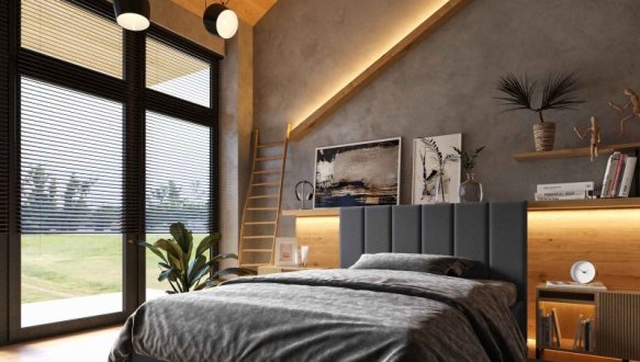 Ліжко м'яке двоспальне Віоріна Деко Лайн з підйомним механізмом та нішею для білизни 10