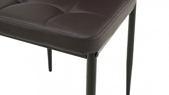 Стул N-66-2 коричневый + черный 3