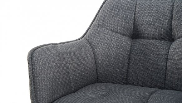 Стілець поворотний R-69 сірий 6