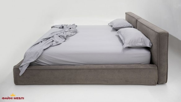 Ліжко м'яке двоспальне Шик Галичина Балі Слім з підйомним механізмом та нішею для білизни 0