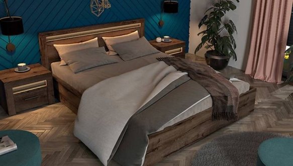 Модульна спальня Baylar/Байлар BRW Poland Дуб Монастері 0