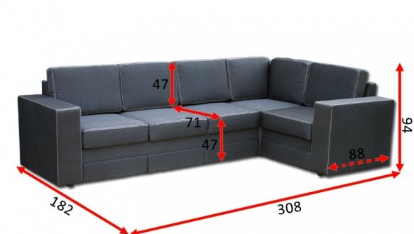 Кутовий диван Аскольд 31-В 5