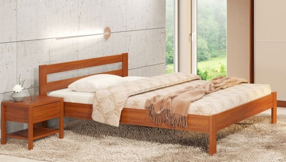 Ліжко дерев'яне Camelia Альпіна масив Бук 8