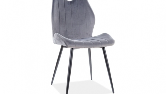 Стілець Arco Velvet сірий