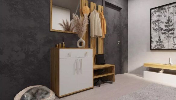 Комод Matroluxe Polo / Поло 2 ящика и 2 дверей 4